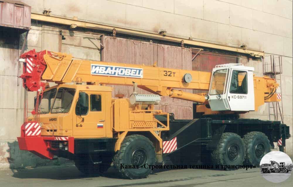 32-тонный "Ивановец" КС-59711 на шасси БАЗ-690951