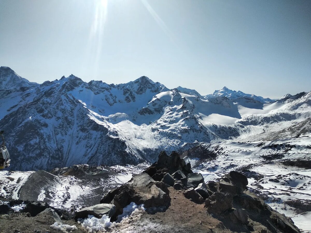 Главный Кавказский хребет, Кабардино-Балкарская Республика, курорт Эльбрус 