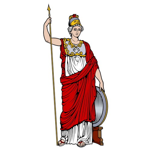 богиня древней Греции Афина