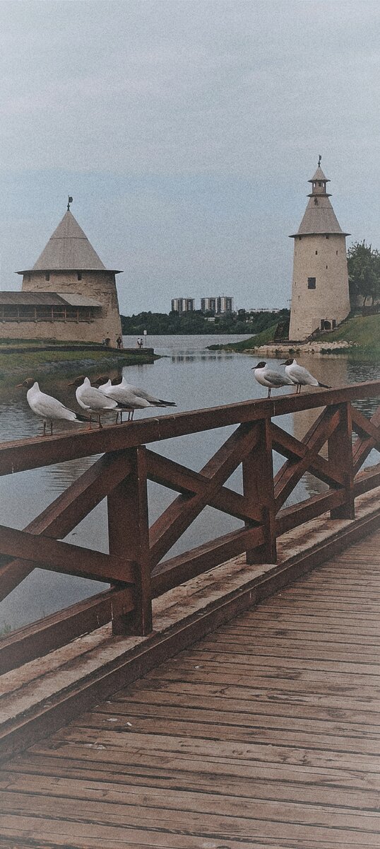 Советская набережная, г. Псков