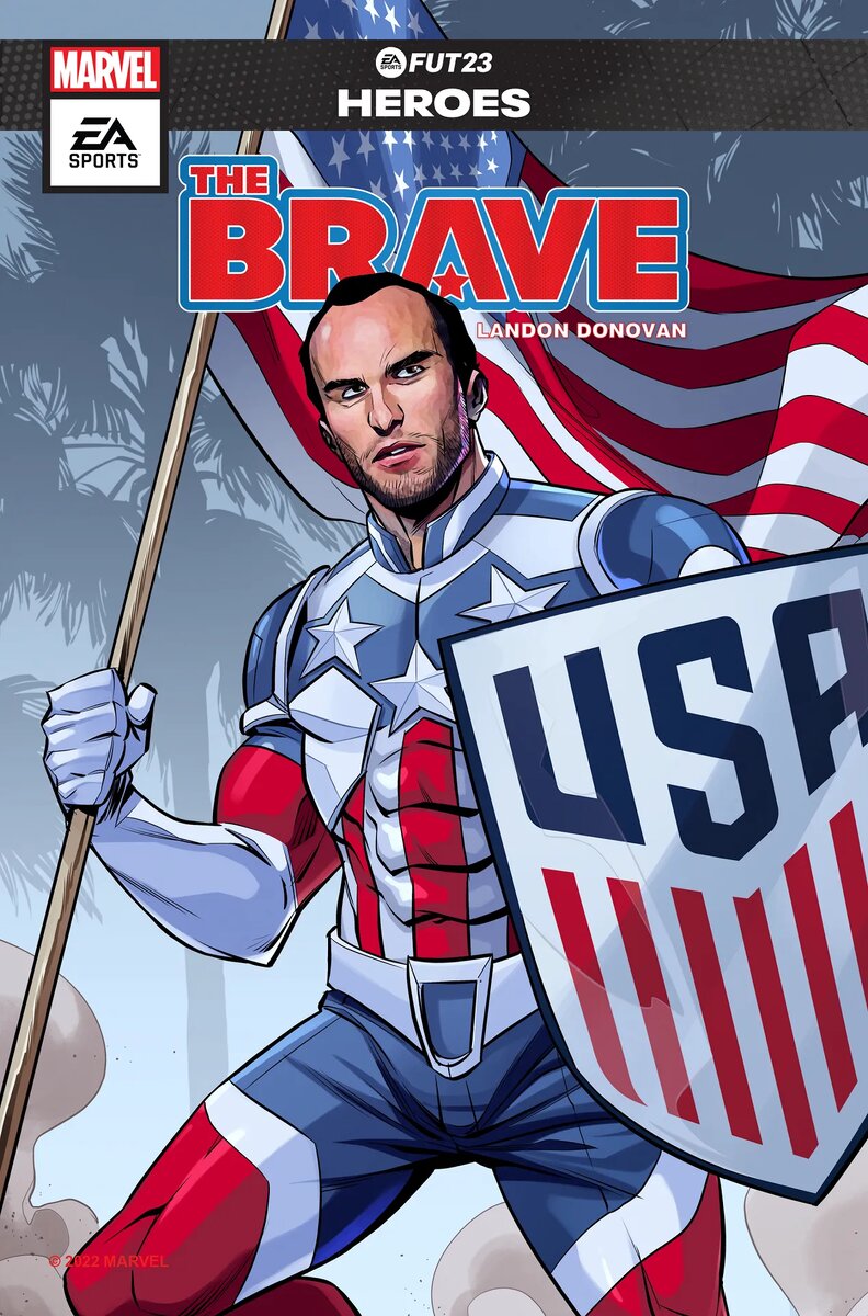 Лэндон Донован, The Brave. Источник: Marvel и EA Sports   📷