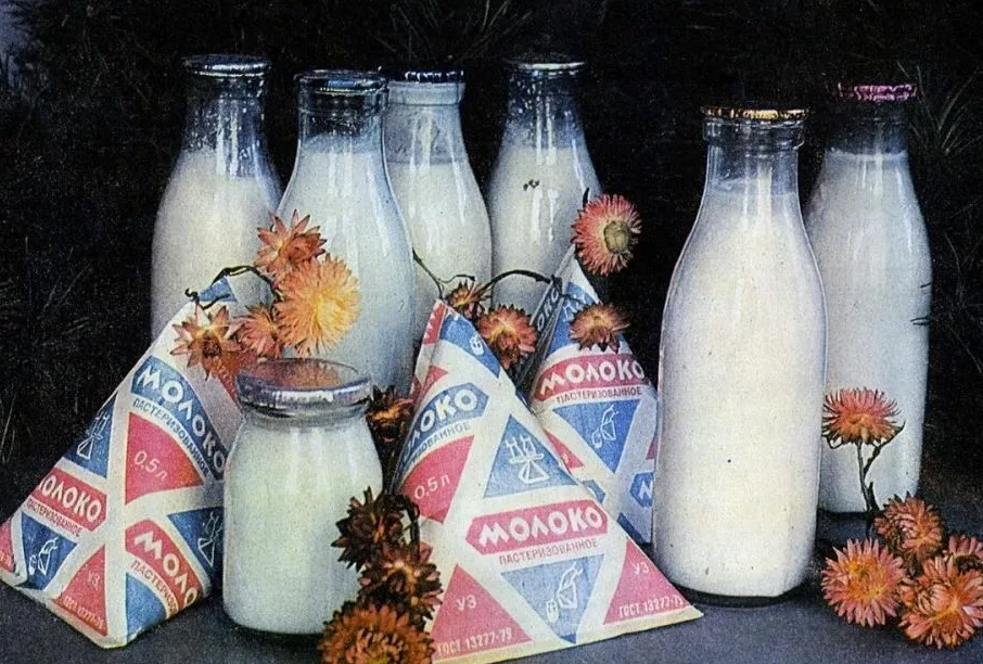 Кефир и молоко