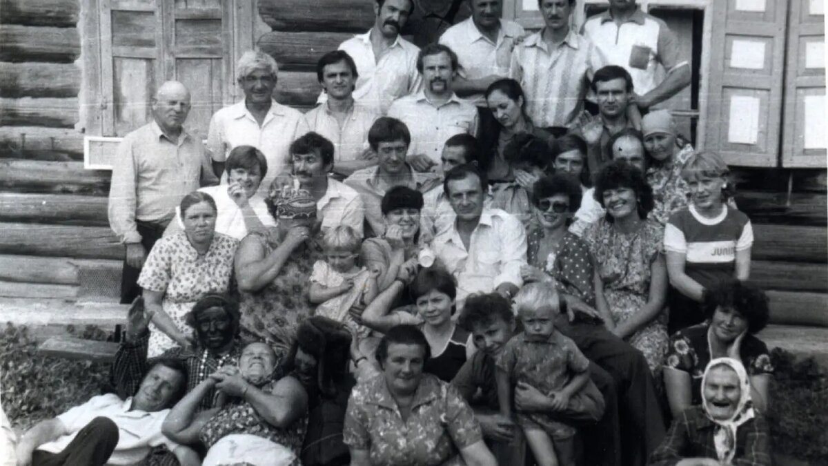 Деревня Сливное, 1985 год. Фото с сайта pkzsk.info