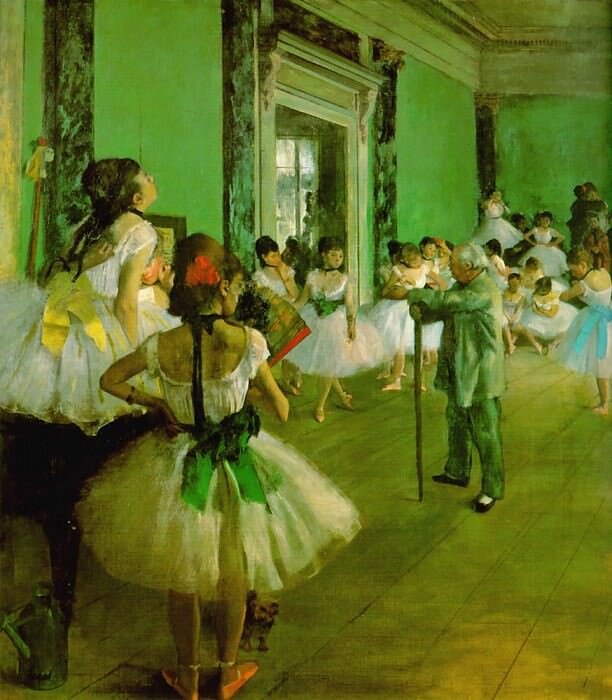 Edgar Degas (1834-1917) - эротическое искусство французского художника. 18+