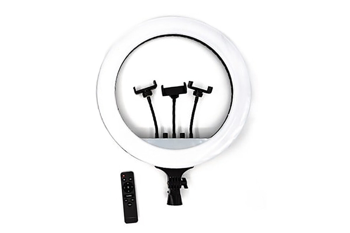 Всем привет! Наверно иногда становится интересно какие есть самые дорогие вещи, и сегодня мы поговорим о самой дорогой кольцевой лампе. Это кольцевая селфи лампа М-54.