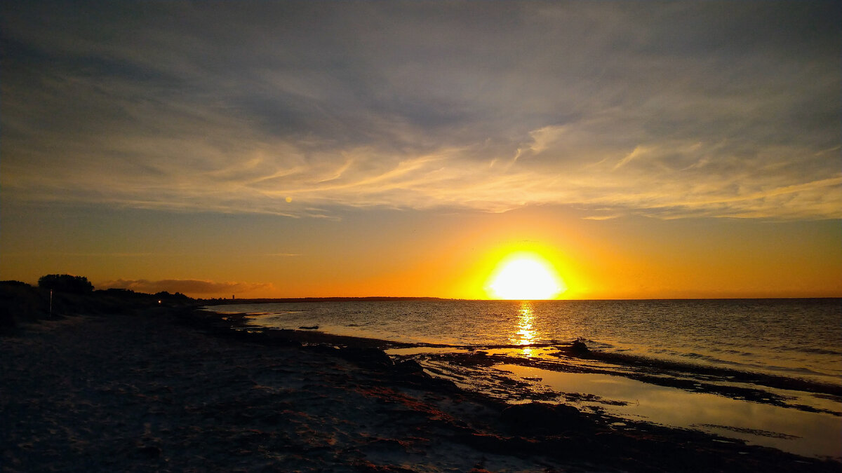 Рассвет над Балтийским морем