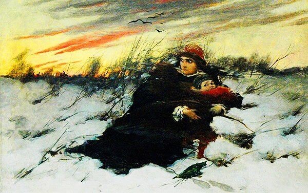 Марина Мнишек и ее сын Иван, кандидат в цари осенью-зимой 1611. Из открытых источников