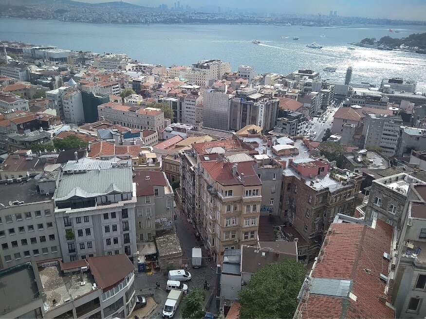 Вид с Галатской башни. Стамбул.