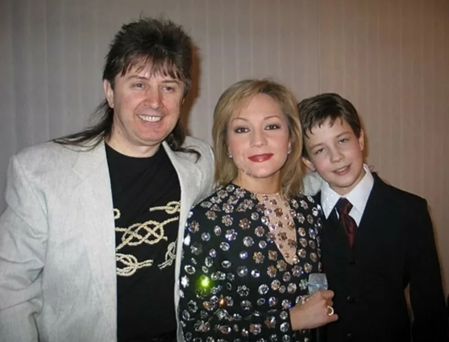 Татьяна Буланова, первый муж Николай Тагрин и их сын Александр