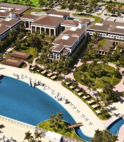 Фото проектов отеля и аквапарка Rixos Water World Aktau на сайте Банка Развития Казахстана