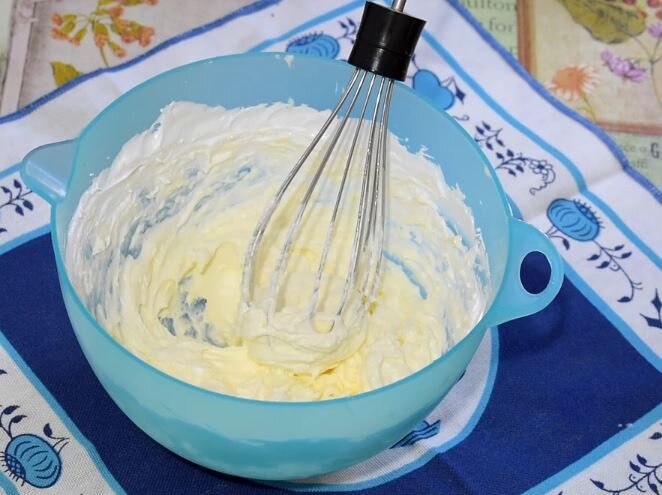 Заварной белково масляный крем для торта