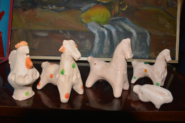 Игрушки народного мастера Сапрыкиной Е.М.