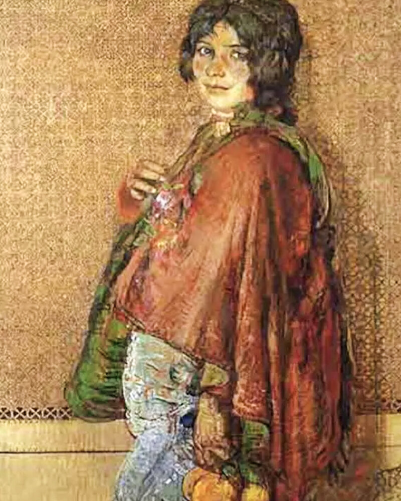 Александр Савинов "Мальчик из деревни Чиочаре". Источник: https://artchive.ru/artists/1786~Aleksandr_Ivanovich_Savinov/works