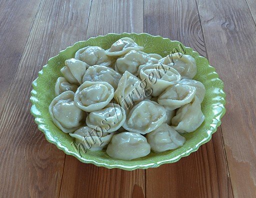 Пельмени Сочные из универсального заварного теста