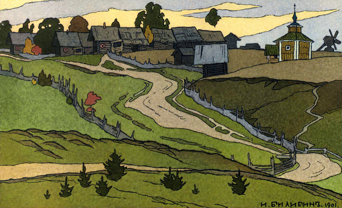 Вы замечали, что любая волшебная сказка начинается с того, что главный герой куда-то выдвигается? Иллюстрация к сказке «Сестрица Аленушка и братец Иванушка», И. Билибин. Фото из интернета 