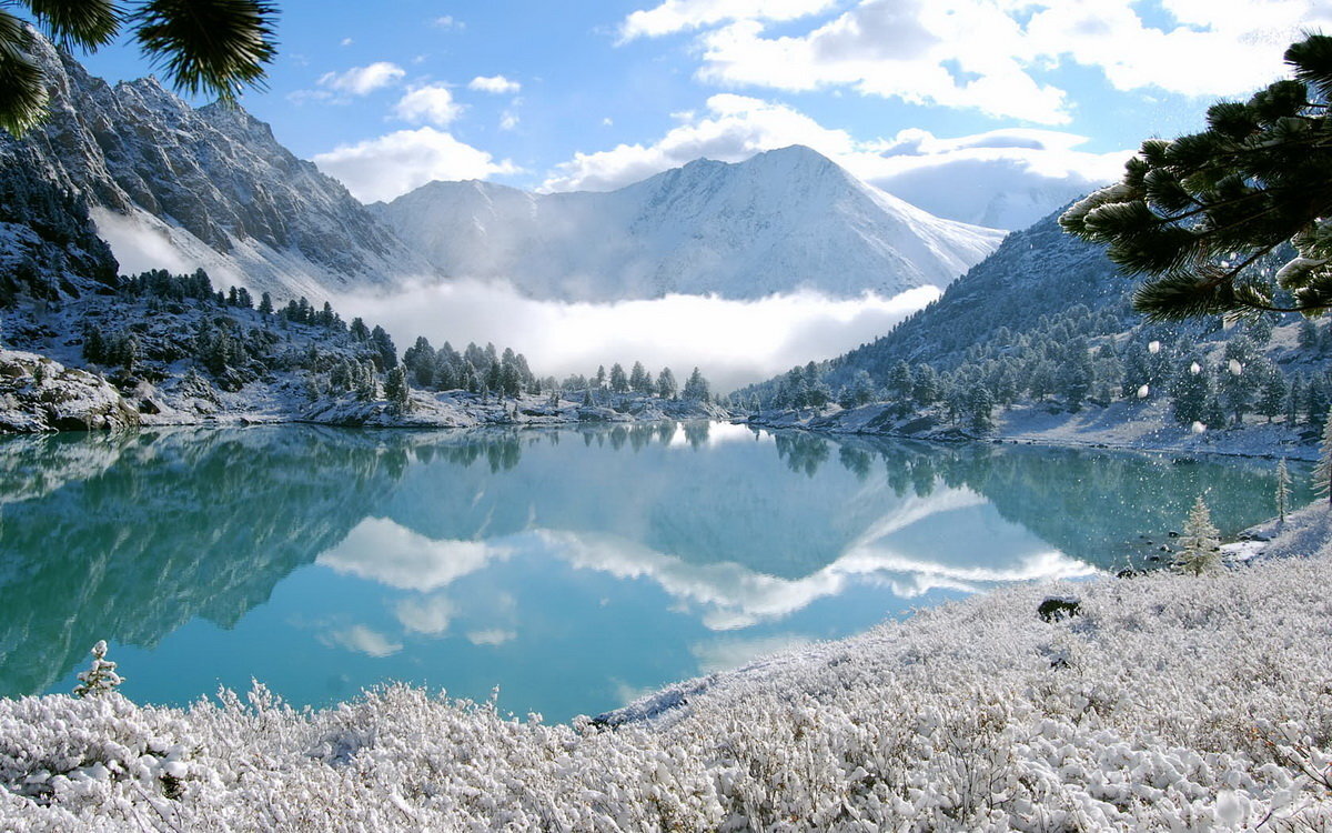 Горный Алтай зимой. Фото из открытых источников