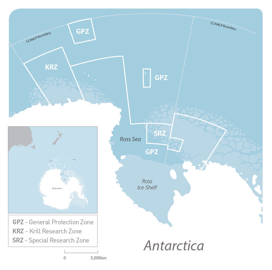 Море росса карта