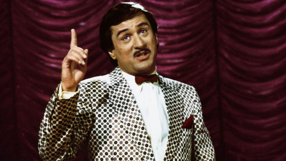 Роберт Де Ниро в образе Руперта Папкина