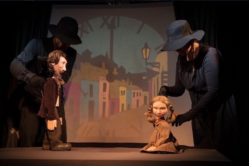 Фото со спектакля, опубликовано в официальной группе в ВК