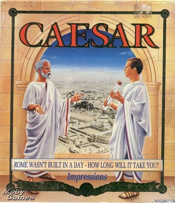 Обложка самой первой части в серии Caesar, 1992 г.