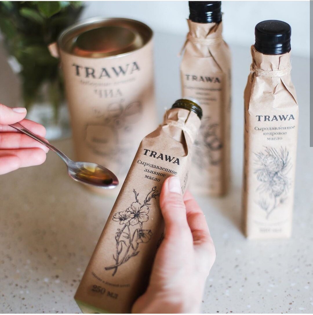 Сыродавленное льняное масло TRAWA - чемпион по содержанию ОМЕГА-6