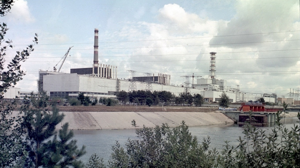 Чернобыльская атомная электростанция 1986 год