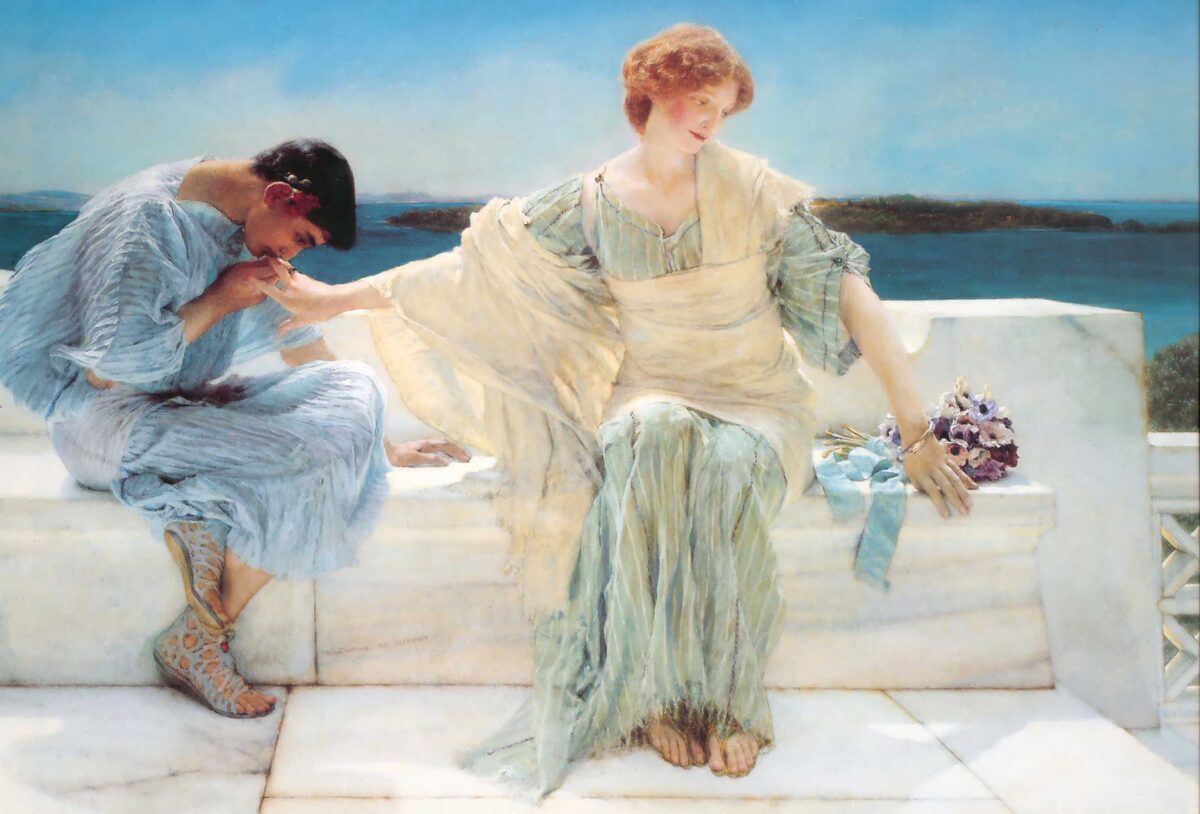 Lawrence Alma-Tadema «Ask me no more», 1906 г.