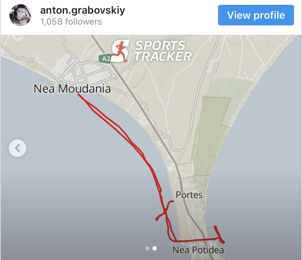 Маршрут обхода Кассандры