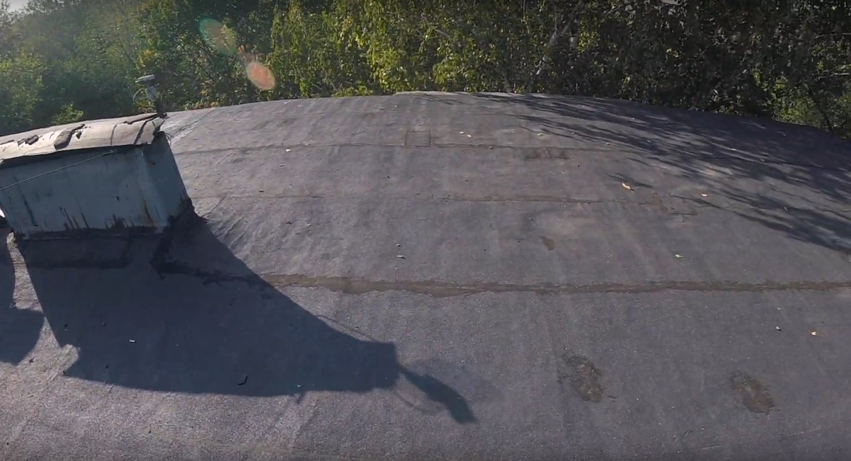 Как делать ремонт мягкой крыши.