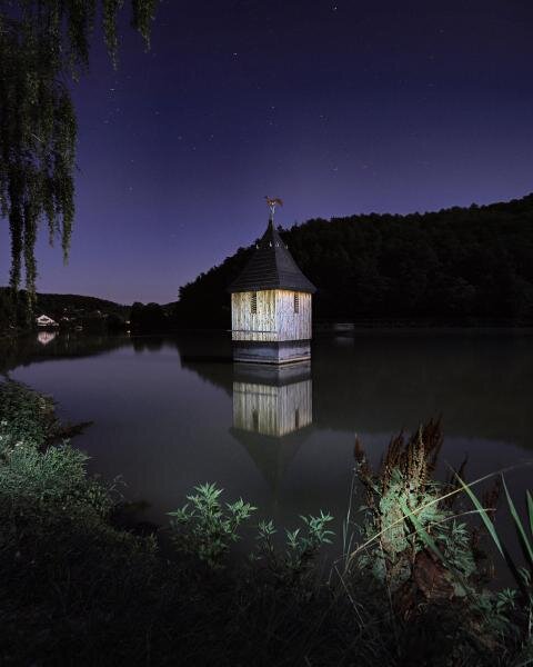 1.Деревни-призраки в Эдерзее (Национальный парк в Германии)