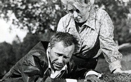 «Василий Шукшин снимал один в один, как снайпер: ни одного лишнего съемочного дня, ни одного попусту потраченного метра пленки» (Фото: Фотоархив журнала «Огонёк» / Коммерсантъ)