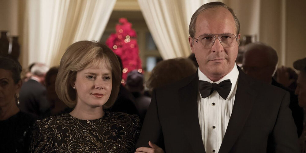 Эми Адамс и Кристиан Бейл в роли супругов Чейни