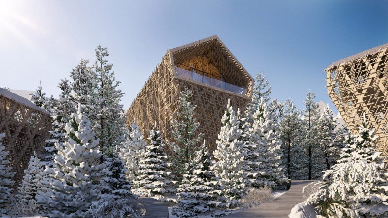 Tree Suites. Фото dezeen.com