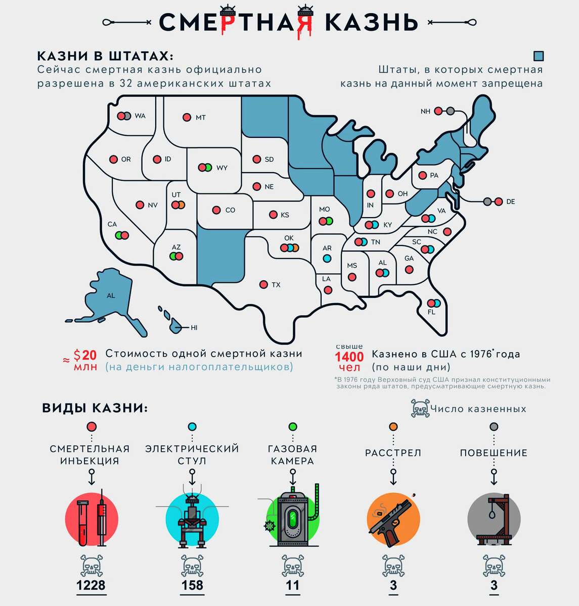 Карта смертной казни