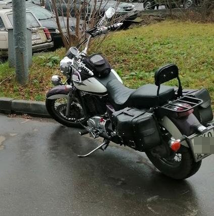 Это, кстати тот драндулет, на котором я езжу летом.