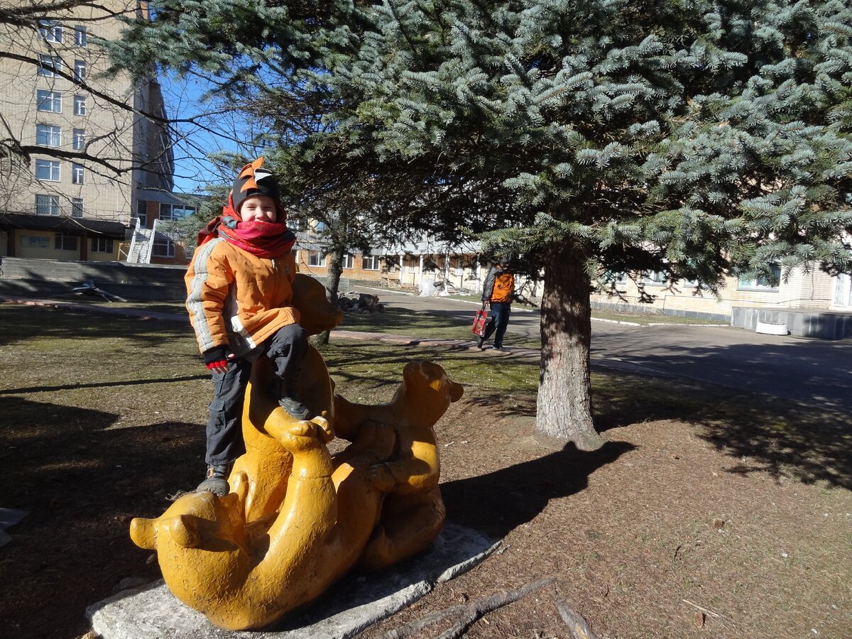 Фото автора. Территория санатория