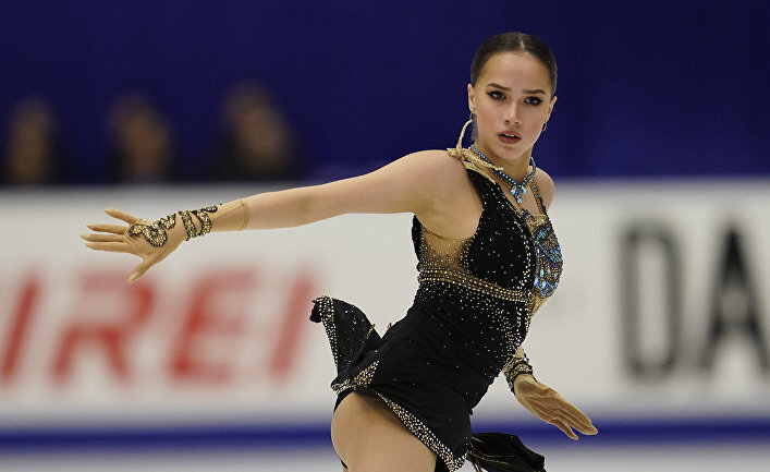 Алина Загитова, AP Photo, Toru Hana