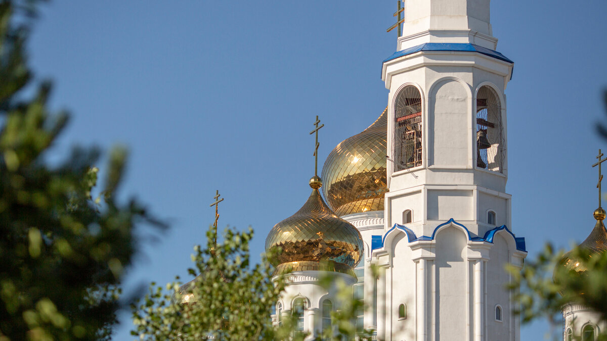 На фото — Успенский кафедральный собор города Нур-Султан.