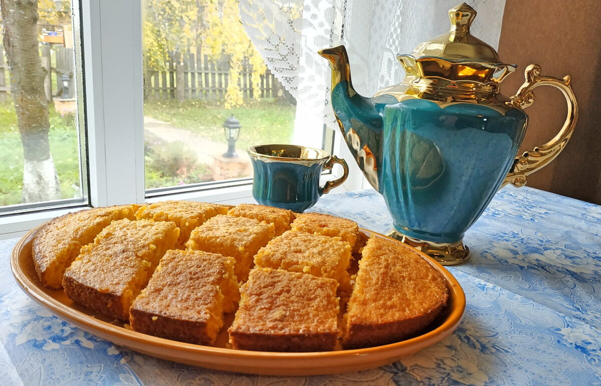 Морковный пирог.