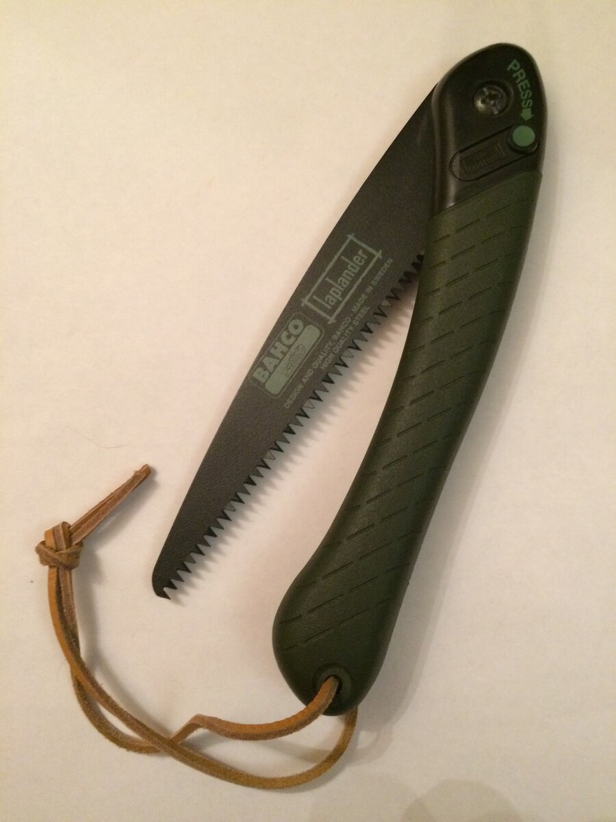 Пила Bacho Laplander. Внешний вид. Авторская фотография.