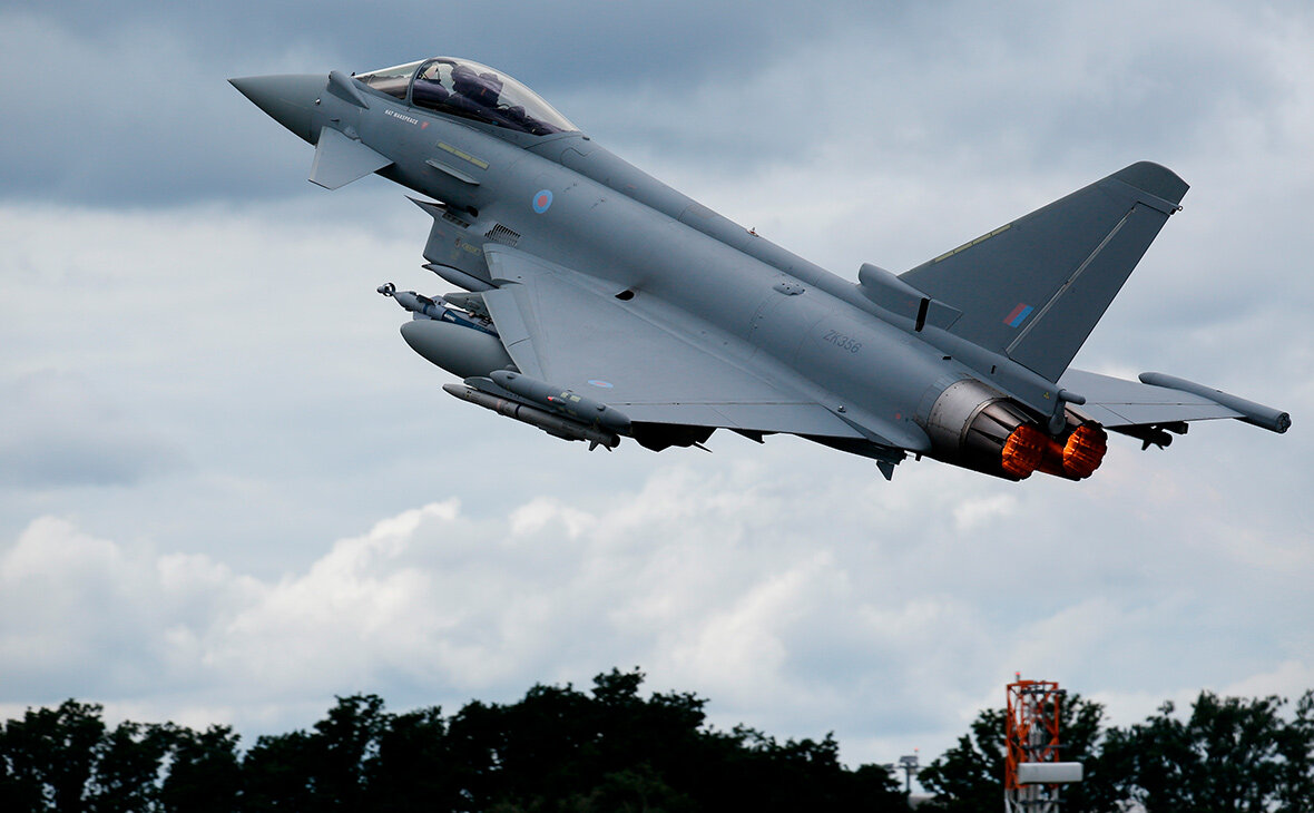 Истребитель "Тайфун" ВВС Великобритании