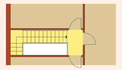 холл может иметь компактные размеры