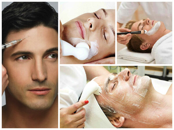 Фото из сети: мужские процедуры по уходу за кожей