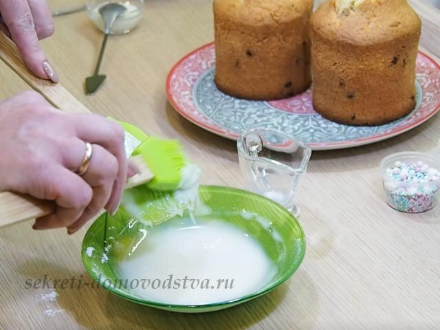 Через сколько застывает глазурь. Через сколько застывает глазурь