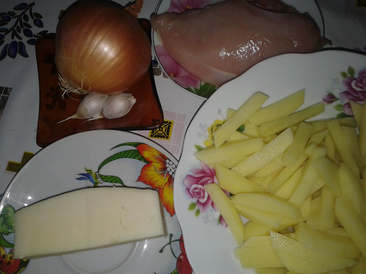 Продукты для запекания.