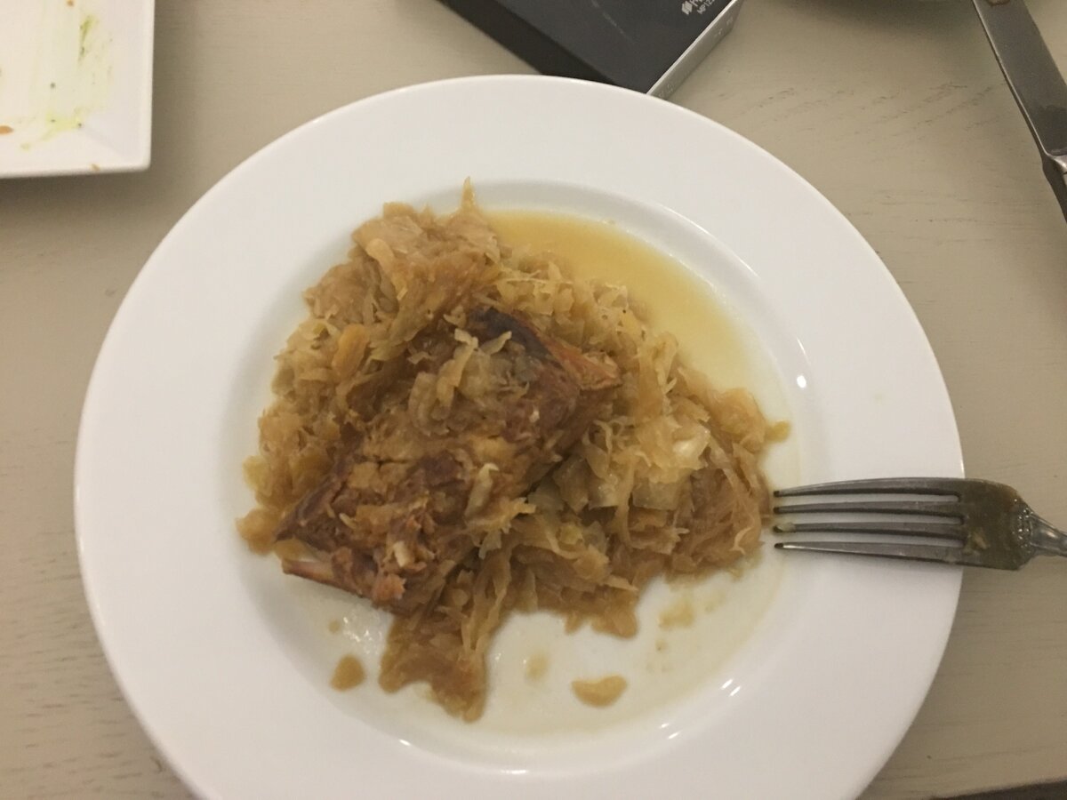 Свининой с квашеной капустой