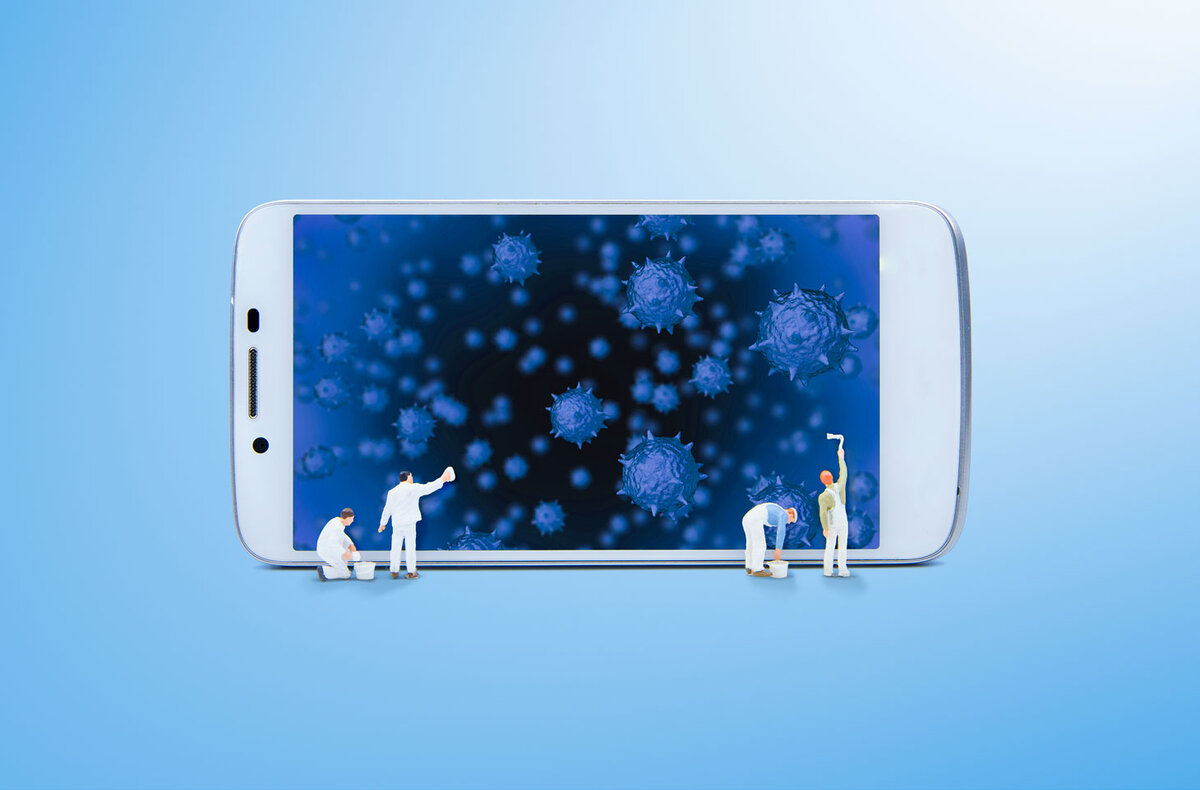 Картинка с сайта https://www.kaspersky.ru/blog/smartphone-physical-cleaning/27779/