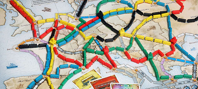 Настольная игра "Ticket to Ride" (Билет на поезд)