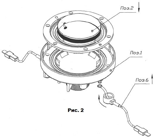 Рис. 2  Предрупорная камера и подвижная система