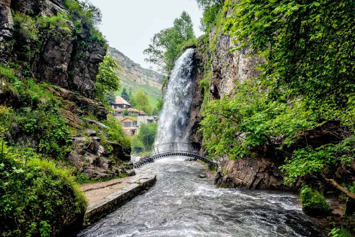 Медовые водопады Кабардино Балкария